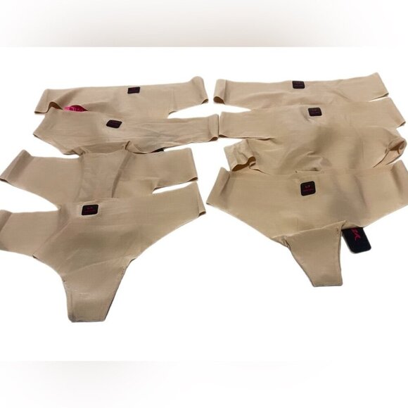 NWT La Senza beige lightweight comfy modal all day wear thong underwear panty S - Picture 2 of 2